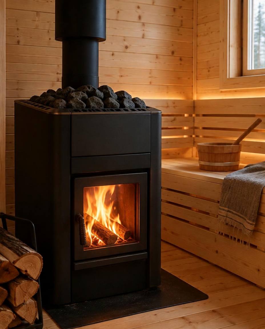 Sauna heaters sauna