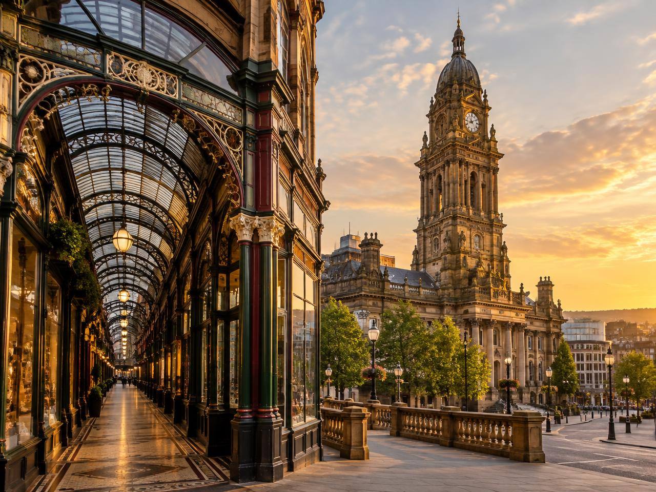 Leeds cityscape